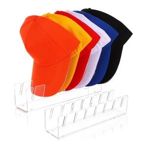 2 pack hat stand for baseball cap acrylic display